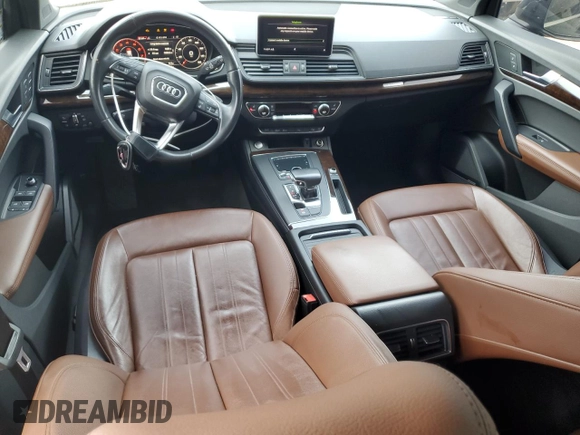 2019 Audi Q5 Premium Plus with VIN WA1BNAFY3K2076956, listed as a Copart auction lot 76381344 with 114,110 mi miles and Non Repairable. Bid and sale history available at carsss.com. Image 8.