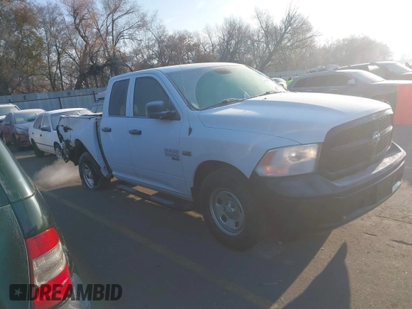2020 Ram 1500 Tradesman with VIN 1C6RR6FT3LS128623, listed as a IAAI auction lot 41029159 with 38,850 mi miles and . Bid and sale history available at DreamBid. Image 13.