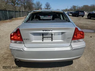 2007 Volvo S60 2.5L Turbo with VIN YV1RS592272635023, listed as a Copart auction lot 51464755 with 57,261 mi miles and Salvage Title. Bid and sale history available at carsss.com. Image 6.