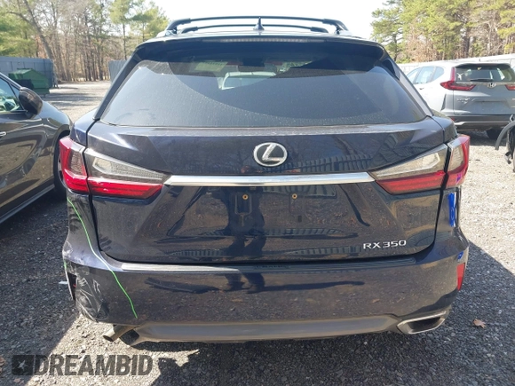 2016 Lexus RX 350 F Sport with VIN 2T2BZMCA6GC049712, listed as a IAAI auction lot 41944457 with 74,365 mi miles. Bid and sale history available at carsss.com. Image 16.
