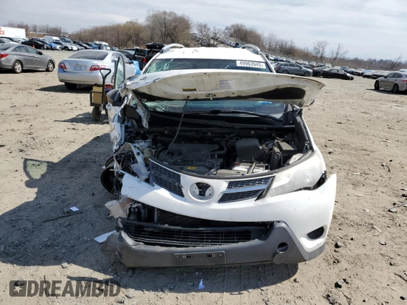 2015 Toyota RAV4 LE with VIN 2T3BFREV3FW314679, listed as a Copart auction lot 49963945 with 124,841 mi miles and Salvage title. Bid and sale history available at DreamBid. Image 5.