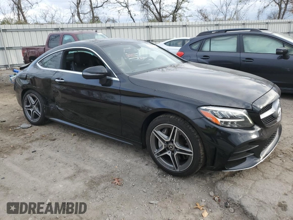2019 Mercedes-Benz C 300 with VIN WDDWJ8EB4KF835766, listed as a Copart auction lot 79269524 with 39,757 mi miles and Salvage Title. Bid and sale history available at DreamBid. Image 4.