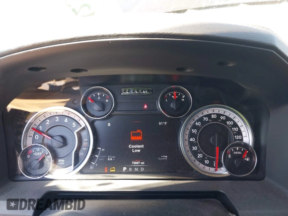 2018 Ram 2500 Laramie with VIN 3C6UR5NL9JG276737, listed as a IAAI auction lot 42378589 with 75,897 mi miles and . Bid and sale history available at DreamBid. Image 7.