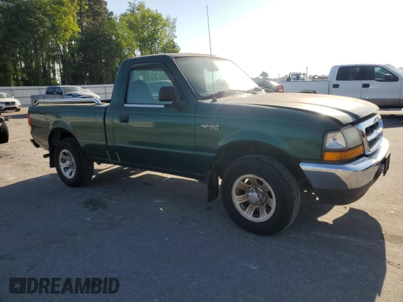 2000 Ford Ranger XL with VIN 1FTYR10V8YTB43444, listed as a Copart auction lot 53509985 with 159,976 mi miles and Clean Title. Bid and sale history available at carsss.com. Image 4.