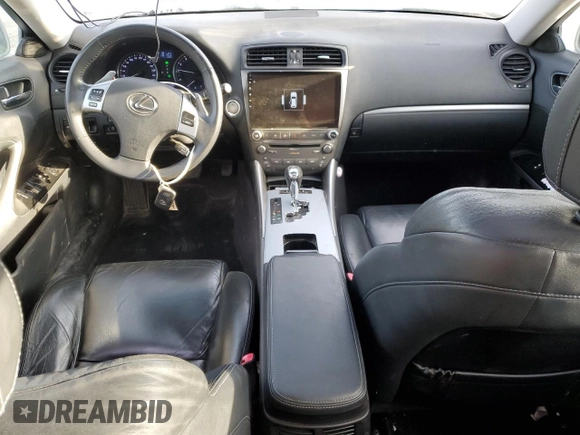 2011 Lexus IS 250 with VIN JTHBF5C29B2100606, listed as a Copart auction lot 52986805 with 193,286 mi miles and Salvage Title. Bid and sale history available at carsss.com. Image 8.