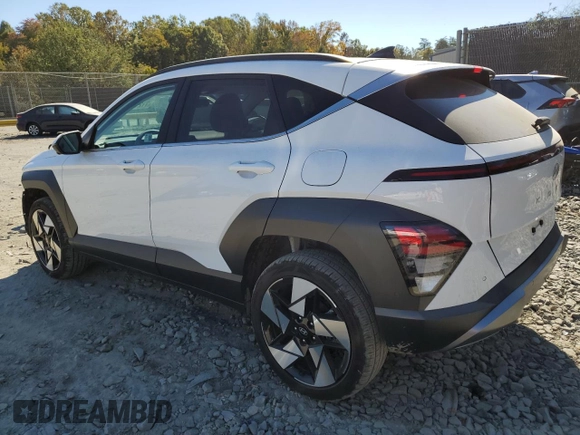 2024 Hyundai Kona Limited with VIN KM8HECA34RU087448, listed as a Copart auction lot 77212004 with 3,857 mi miles and Salvage Title. Bid and sale history available at carsss.com. Image 2.