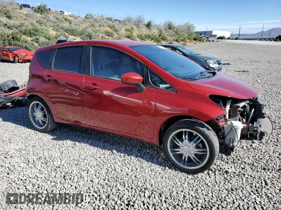 2015 Nissan Note S Plus with VIN 3N1CE2CP1FL371993, listed as a Copart auction lot 57518865 with 72,885 mi miles and Salvage title. Bid and sale history available at DreamBid. Image 4.