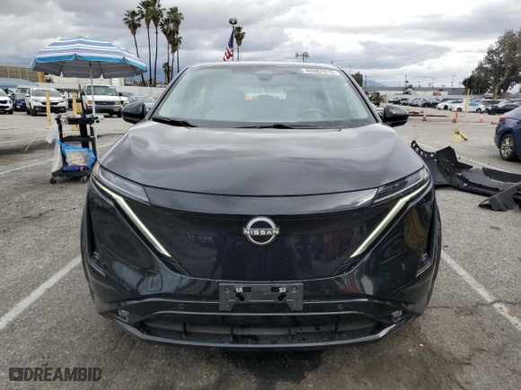 2023 Nissan ARIYA PREMIERE with VIN JN1BF0BA7PM410961, listed as a Copart auction lot 48062515 with 17,340 mi miles and Salvage Title. Bid and sale history available at carsss.com. Image 5.