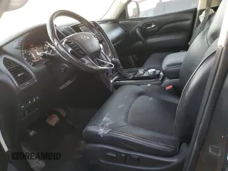 2020 Infiniti QX80 LUXE with VIN JN8AZ2NE4L9250677, listed as a Copart auction lot 72859574 with 96,483 mi miles and Salvage Title. Bid and sale history available at carsss.com. Image 7.