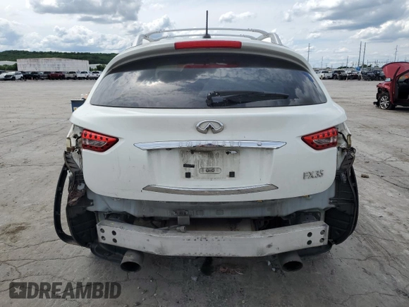 2011 Infiniti FX z VIN JN8AS1MW3BM734117, wystawiony jako Copart lot #55298385 z przebiegiem 257 722 mil mil oraz Szkoda całkowita • Salvage title. Historia ofert i sprzedaży dostępna na DreamBid. Obrazek 6.