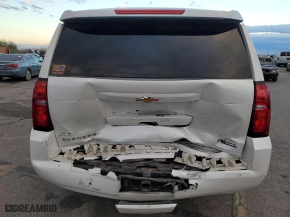 2018 Chevrolet Suburban Premier with VIN 1GNSCJKC4JR179631, listed as a Copart auction lot 75852974 with 82,008 mi miles and Salvage Title. Bid and sale history available at carsss.com. Image 6.