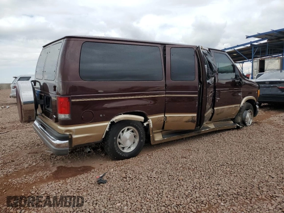 2000 Ford Econoline Cargo Recreational with VIN 1FDRE14LXYHA39870, listed as a Copart auction lot 41824065 with 112,028 mi miles and Salvage title. Bid and sale history available at DreamBid. Image 3.