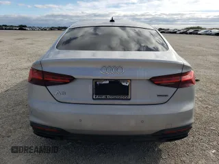 2022 Audi A5 Sportback Premium Plus with VIN WAUCBCF52NA023970, listed as a Copart auction lot 77373983 with 14,327 mi miles. Bid and sale history available at carsss.com. Image 6.