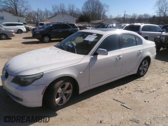 2008 BMW 5 Series 528i with VIN WBANU53508CT15533, listed as a IAAI auction lot 41804462 with Not Provided miles and . Bid and sale history available at DreamBid. Image 2.