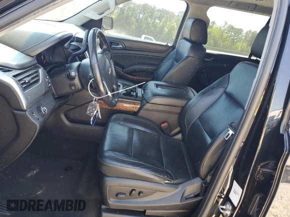 2018 Chevrolet Suburban Premier with VIN 1GNSCJKC1JR199271, listed as a Copart auction lot 52395935 with 216,083 mi miles and Salvage Title. Bid and sale history available at DreamBid. Image 7.