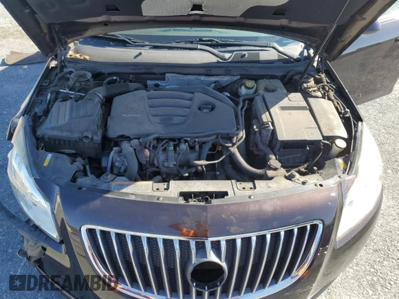 2011 Buick Regal CXL Turbo TO7 with VIN W04G15GV8B1049447, listed as a Copart auction lot 48513815 with 119,030 mi miles and Salvage Title. Bid and sale history available at carsss.com. Image 12.