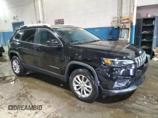 2021 Jeep Cherokee Latitude Lux z VIN 1C4PJMMXXMD240066, wystawiony jako Copart lot #88514725 z przebiegiem 19 713 mil mil oraz Szkoda całkowita • Salvage title. Historia ofert i sprzedaży dostępna na DreamBid. Obrazek 4.