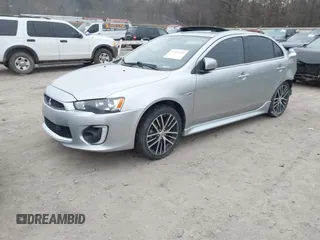2016 Mitsubishi Lancer GT with VIN JA32U8FW1GU008973, listed as a IAAI auction lot 41293100 with 84,075 mi miles. Bid and sale history available at carsss.com. Image 2.