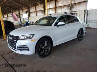 2020 Audi Q5 Premium with VIN WA1G2AFY4L2048762, listed as a Copart auction lot 50800035 with 65,474 mi miles and Salvage title. Bid and sale history available at DreamBid. Image 1.