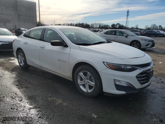 2023 Chevrolet Malibu LS with VIN 1G1ZB5ST4PF250296, listed as a Copart auction lot 45238655 with 21,801 mi miles and Clean Title. Bid and sale history available at carsss.com. Image 4.