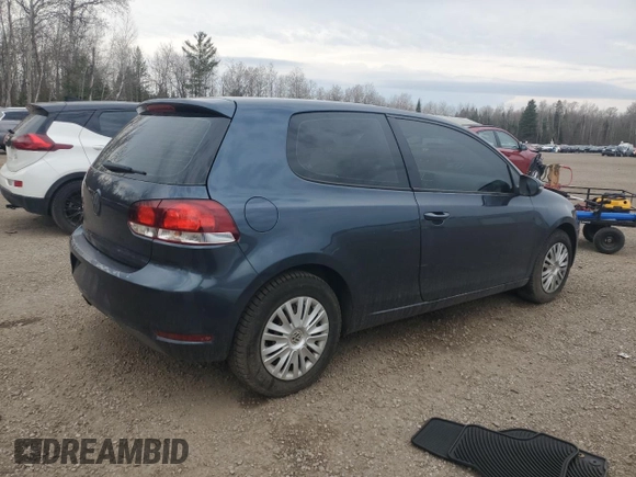 2010 Volkswagen Golf with VIN WVWAA7AJ5AW241990, listed as a Copart auction lot 53784235 with 347,394 mi miles and Salvage title. Bid and sale history available at DreamBid. Image 3.