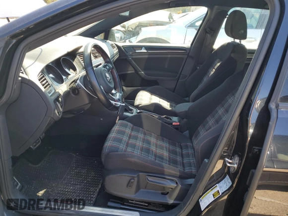 2017 Volkswagen Golf GTI S with VIN 3VW4T7AU7HM066201, listed as a Copart auction lot 44282864 with 52,248 mi miles. Bid and sale history available at carsss.com. Image 7.