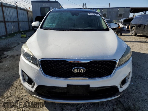 2017 Kia Sorento EX V6 with VIN 5XYPH4A53HG254638, listed as a Copart auction lot 49313285 with 72,309 mi miles and Salvage Title. Bid and sale history available at carsss.com. Image 5.