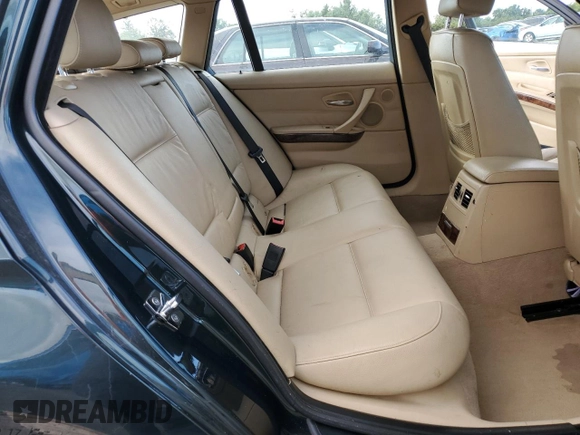 2007 BMW 3 Series 328i with VIN WBAVS13537FX15839, listed as a Copart auction lot 66952054 with 211,112 mi miles and Salvage Title. Bid and sale history available at carsss.com. Image 10.