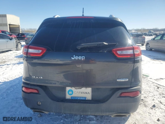 2016 Jeep Cherokee Latitude with VIN 1C4PJMCS6GW148693, listed as a Copart auction lot 45582395 with 114,271 mi miles and Salvage Title. Bid and sale history available at carsss.com. Image 6.