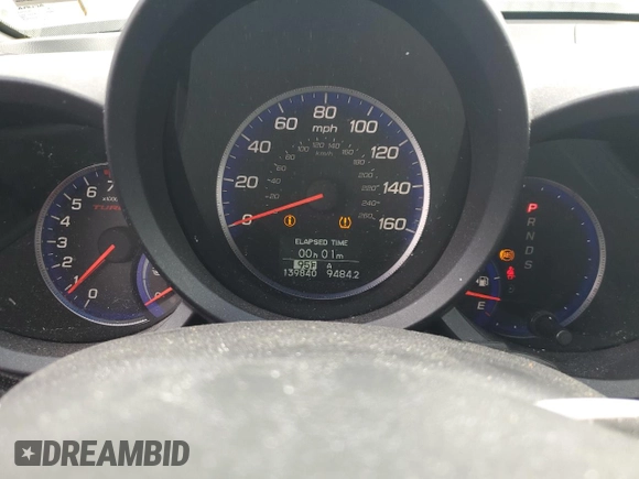 2008 Acura RDX with VIN 5J8TB18218A012037, listed as a Copart auction lot 63059404 with 139,840 mi miles and Salvage Title. Bid and sale history available at DreamBid. Image 9.