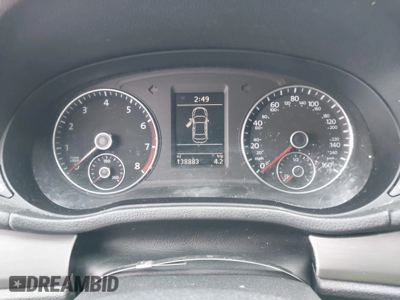 2014 Volkswagen Passat SE z VIN 1VWBT7A38EC037432, wystawiony jako IAAI lot #42347247 z przebiegiem 138 883 mil mil oraz . Historia ofert i sprzedaży dostępna na DreamBid. Obrazek 7.