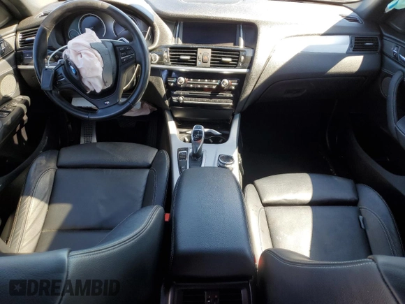2015 BMW X4 xDrive35i with VIN 5UXXW5C54F0E87831, listed as a Copart auction lot 43763654 with 86,297 mi miles. Bid and sale history available at carsss.com. Image 8.