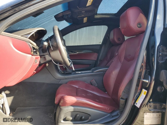 2016 Cadillac ATS Performance with VIN 1G6AC5SX6G0115170, listed as a Copart auction lot 46984325 with 89,495 mi miles and Salvage Title. Bid and sale history available at carsss.com. Image 7.