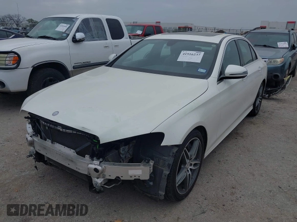 2017 Mercedes-Benz E-Class E 300 Luxury with VIN WDDZF4JB6HA221868, listed as a IAAI auction lot 41916237 with 56,648 mi miles. Bid and sale history available at carsss.com. Image 18.