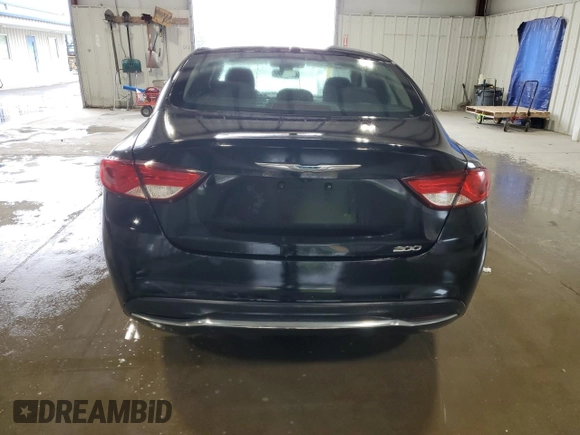 2015 Chrysler 200 Limited with VIN 1C3CCCAB8FN724900, listed as a Copart auction lot 60056645 with 143,032 mi miles and Salvage title. Bid and sale history available at DreamBid. Image 6.