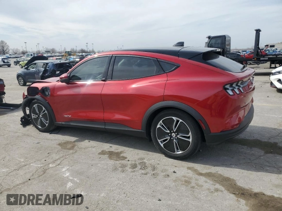 2021 Ford Mustang Mach-E Select with VIN 3FMTK1RM4MMA19233, listed as a Copart auction lot 49589655 with Not Provided miles and Salvage Title. Bid and sale history available at DreamBid. Image 2.
