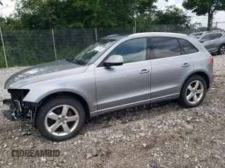 2010 Audi Q5 Premium Plus with VIN WA1LKAFPXAA047477, listed as a Copart auction lot 61100405 with 126,396 mi miles and Salvage title. Bid and sale history available at DreamBid. Image 1.
