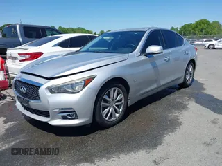 2017 Infiniti Q50 Premium z VIN JN1EV7AP3HM734389, wystawiony jako IAAI lot #42037510 z przebiegiem 125 130 mil mil oraz . Historia ofert i sprzedaży dostępna na DreamBid. Obrazek 2.