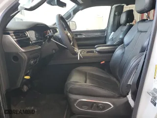 2022 Jeep Wagoneer Series III with VIN 1C4SJVDT5NS143609, listed as a Copart auction lot 44544665 with 34,470 mi miles and Salvage Title. Bid and sale history available at carsss.com. Image 7.
