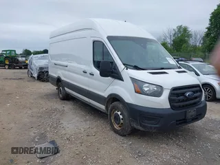 2020 Ford Transit Cargo with VIN 1FTBR3X83LKB51984, listed as a IAAI auction lot 42567147 with 209,178 mi miles and . Bid and sale history available at DreamBid. Image 1.