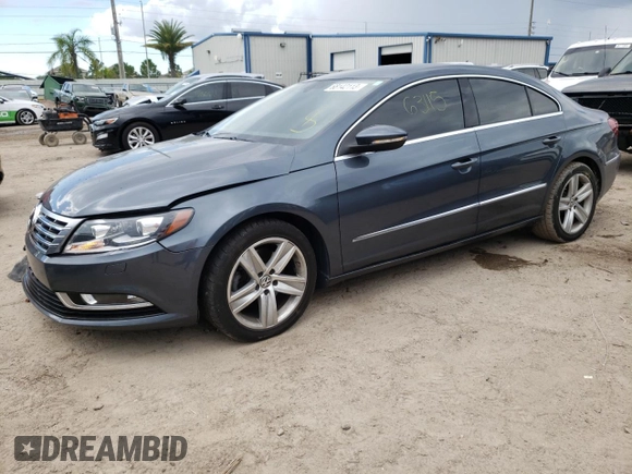 2015 Volkswagen CC R-Line with VIN WVWBP7AN8FE829241, listed as a Copart auction lot 68142113 with 63,115 mi miles. Bid and sale history available at carsss.com. Image 1.