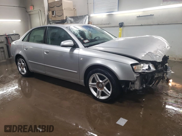2006 Audi A4 2.0T with VIN WAUDF78E36A084792, listed as a Copart auction lot 45609625 with 96,537 mi miles and Salvage Title. Bid and sale history available at carsss.com. Image 4.
