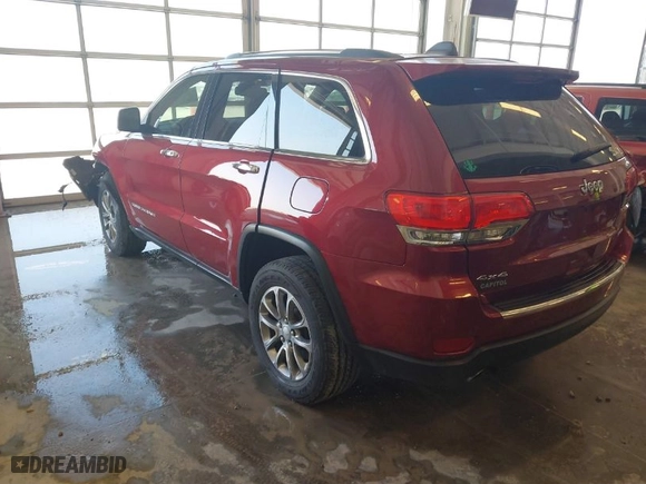 2014 Jeep Grand Cherokee Limited with VIN 1C4RJFBG5EC408887, listed as a IAAI auction lot 41771056 with 150,600 mi miles. Bid and sale history available at carsss.com. Image 3.
