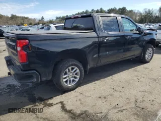 2024 Chevrolet Silverado 1500 RST with VIN 2GCUDEED4R1162519, listed as a Copart auction lot 45704185 with 46,115 mi miles and Salvage Title. Bid and sale history available at carsss.com. Image 3.