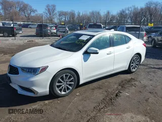 2018 Acura TLX w/Technology Pkg with VIN 19UUB1F59JA001116, listed as a IAAI auction lot 41747984 with 105,091 mi miles. Bid and sale history available at carsss.com. Image 17.