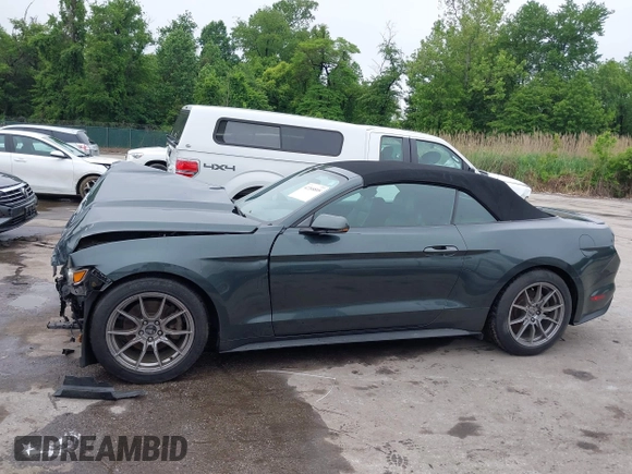 2015 Ford Mustang EcoBoost Premium with VIN 1FATP8UH0F5392745, listed as a IAAI auction lot 42268895 with 97,366 mi miles and . Bid and sale history available at DreamBid. Image 14.