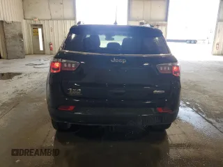2022 Jeep Compass Latitude with VIN 3C4NJDBBXNT181028, listed as a Copart auction lot 53794695 with 16,712 mi miles and Salvage title. Bid and sale history available at DreamBid. Image 6.