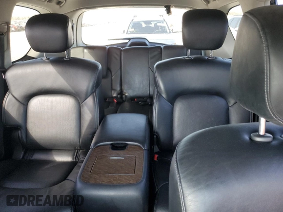2015 Infiniti QX80 with VIN JN8AZ2NF9F9572311, listed as a Copart auction lot 77469224 with 0 mi miles and Salvage Title. Bid and sale history available at carsss.com. Image 10.