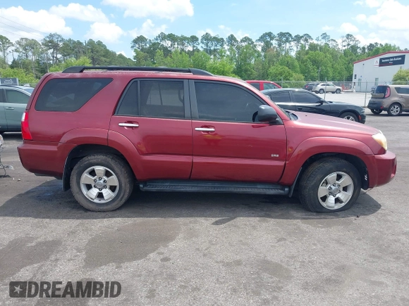 2006 Toyota 4Runner SR5 with VIN JTEZU14R668048182, listed as a IAAI auction lot 41971538 with 230,618 mi miles and . Bid and sale history available at DreamBid. Image 12.