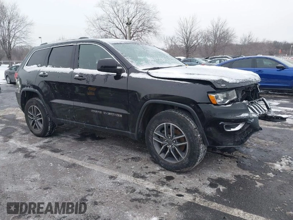 2019 Jeep Grand Cherokee Laredo E with VIN 1C4RJFAGXKC834233, listed as a IAAI auction lot 41392437 with 81,005 mi miles. Bid and sale history available at carsss.com. Image 1.